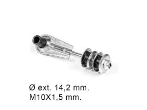 FARE SA 0178 šarnyro stabilizatorius 
 Ašies montavimas/vairavimo mechanizmas/ratai -> Stabilizatorius/fiksatoriai -> Savaime išsilyginanti atrama
7701453465