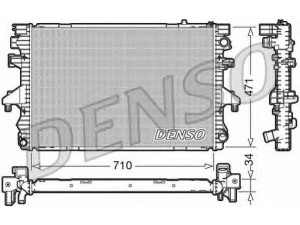 DENSO DRM32040 radiatorius, variklio aušinimas 
 Aušinimo sistema -> Radiatorius/alyvos aušintuvas -> Radiatorius/dalys
7H0121253G, 7H0121253J