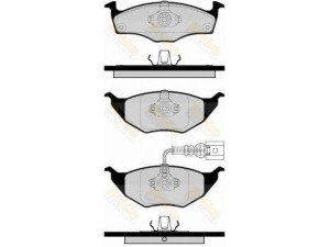 Brake ENGINEERING PA1479 stabdžių trinkelių rinkinys, diskinis stabdys 
 Techninės priežiūros dalys -> Papildomas remontas
8Z0698151