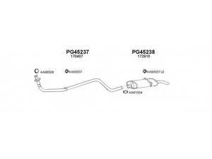 VENEPORTE 450182 išmetimo sistema