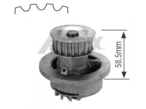 AIRTEX 1164 vandens siurblys 
 Aušinimo sistema -> Vandens siurblys/tarpiklis -> Vandens siurblys
1612698780, 1334010, 1334025, 1334065