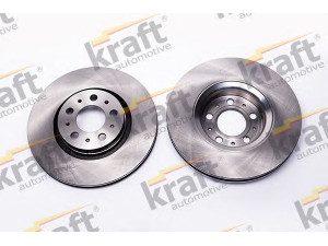 KRAFT AUTOMOTIVE 6046392 stabdžių diskas 
 Dviratė transporto priemonės -> Stabdžių sistema -> Stabdžių diskai / priedai
272404, 274170, 274559, 9492715