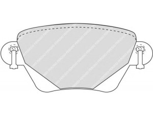 FERODO FDB1416 stabdžių trinkelių rinkinys, diskinis stabdys 
 Techninės priežiūros dalys -> Papildomas remontas
1121895, 1126719, 1130120, 1152316