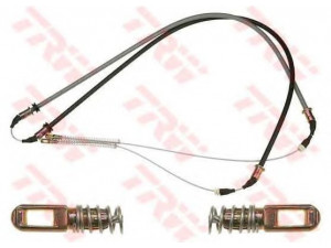 TRW GCH1242 trosas, stovėjimo stabdys 
 Stabdžių sistema -> Valdymo svirtys/trosai
522559, 90184270, 90184270