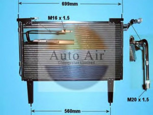 AUTO AIR GLOUCESTER 16-1166 kondensatorius, oro kondicionierius 
 Oro kondicionavimas -> Kondensatorius
MHD7390BA