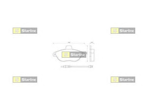STARLINE BD S082P stabdžių trinkelių rinkinys, diskinis stabdys 
 Techninės priežiūros dalys -> Papildomas remontas
4251 26, 4251 50, 425126, 425150