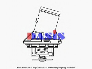 AKS DASIS 751953N termostatas, aušinimo skystis 
 Aušinimo sistema -> Termostatas/tarpiklis -> Thermostat
1122000115, 1122030375, A1122000115