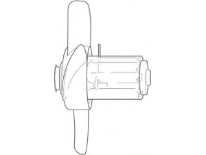 MAGNETI MARELLI 069422224010 ventiliatorius, radiatoriaus 
 Aušinimo sistema -> Oro aušinimas
353959455D