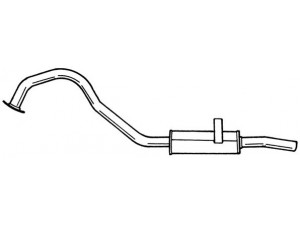 AKS DASIS SG38613 galinis duslintuvas