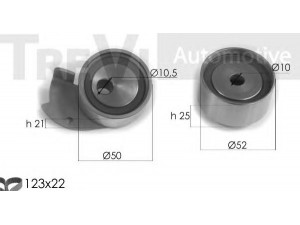 TREVI AUTOMOTIVE KD1377 paskirstymo diržo komplektas 
 Techninės priežiūros dalys -> Papildomas remontas