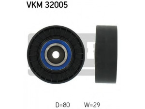 SKF VKM 32005 kreipiantysis skriemulys, V formos rumbuotas diržas 
 Diržinė pavara -> V formos rumbuotas diržas/komplektas -> Laisvasis/kreipiamasis skriemulys
46440604, 7789752