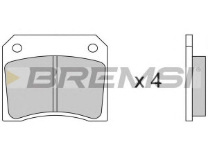 BREMSI BP2005 stabdžių trinkelių rinkinys, diskinis stabdys 
 Techninės priežiūros dalys -> Papildomas remontas
C39137, GBP209, GBP90209, JLM1157