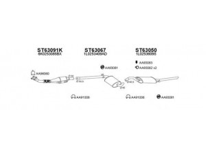 VENEPORTE 630149 išmetimo sistema 
 Išmetimo sistema -> Išmetimo sistema, visa