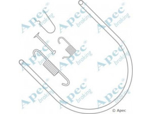 APEC braking KIT953 priedų komplektas, stabdžių trinkelės 
 Stabdžių sistema -> Būgninis stabdys -> Dalys/priedai