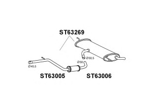 VENEPORTE ST63269 galinis duslintuvas
5P5253181AR