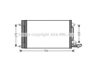 AVA QUALITY COOLING STA5038 kondensatorius, oro kondicionierius