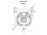 PRESTOLITE ELECTRIC Z1277A730 kintamosios srovės generatorius
A655, A657, 5001826641, 5010179702