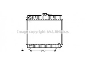AVA QUALITY COOLING MS2042 radiatorius, variklio aušinimas 
 Aušinimo sistema -> Radiatorius/alyvos aušintuvas -> Radiatorius/dalys
01.424