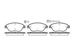 KAWE 0859 01 stabdžių trinkelių rinkinys, diskinis stabdys 
 Techninės priežiūros dalys -> Papildomas remontas
77362092, 77362195, 77362712, 77363420