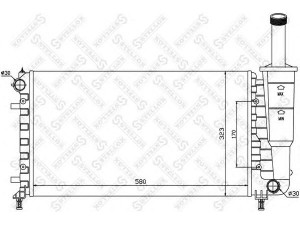 STELLOX 10-25761-SX radiatorius, variklio aušinimas 
 Aušinimo sistema -> Radiatorius/alyvos aušintuvas -> Radiatorius/dalys
51724183