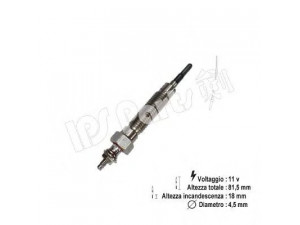 IPS Parts IDG-301 izoliatorius, kaitinimo žvakė 
 Kibirkšties / kaitinamasis uždegimas -> Kaitinimo kaištis