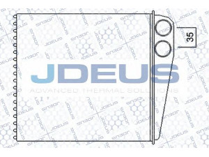 JDEUS 201M03A šilumokaitis, salono šildymas 
 Šildymas / vėdinimas -> Šilumokaitis
1K0819031, 1K0819031A, 1K0819031B