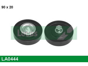LUCAS ENGINE DRIVE LA0444 kreipiantysis skriemulys, V formos rumbuotas diržas 
 Diržinė pavara -> V formos rumbuotas diržas/komplektas -> Laisvasis/kreipiamasis skriemulys
88440-12190