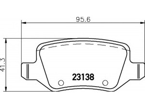 HELLA 8DB 355 012-131 stabdžių trinkelių rinkinys, diskinis stabdys 
 Techninės priežiūros dalys -> Papildomas remontas
1694200420, 1694201120, 1694201420