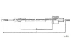 CABOR 11.2322 sankabos trosas
6575413, 91AB7K553AD