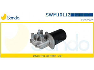 SANDO SWM10112.1 valytuvo variklis 
 Priekinio stiklo valymo sistema -> Varikliukas, priekinio stiklo valytuvai
6K0955119, 6X0955119