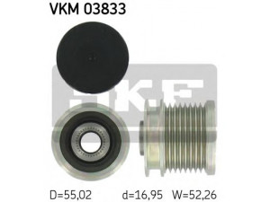 SKF VKM 03833 laisvos eigos sankaba, kint. sr. generatorius 
 Diržinė pavara -> Laisvos eigos sankaba, kint. sr. generatorius
642 150 07 60