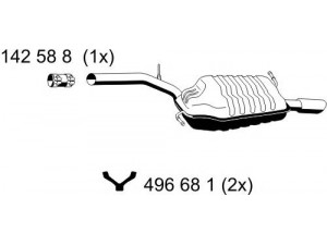 ERNST 244084 galinis duslintuvas
8E0 253 609 CG, 8E0 253 609 ES