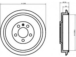 HELLA 8DT 355 300-421 stabdžių būgnas 
 Stabdžių sistema -> Būgninis stabdys -> Stabdžių būgnas
1J0609617B, 1J0609617B, 1J0609617B