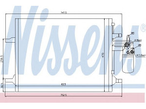 NISSENS 940159 kondensatorius, oro kondicionierius 
 Oro kondicionavimas -> Kondensatorius
31305212, 31332027