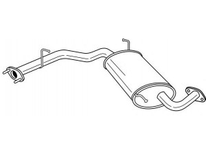 AKS DASIS SG74411 vidurinis duslintuvas