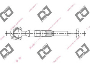 DJ PARTS DR1212 vidinė skersinė vairo trauklė 
 Vairavimas -> Vairo mechanizmo sujungimai
48521-VW025, 48521VW025