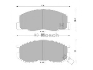 BOSCH 0 986 505 005 stabdžių trinkelių rinkinys, diskinis stabdys 
 Techninės priežiūros dalys -> Papildomas remontas
04465-0B030