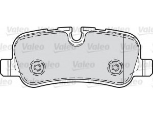 VALEO 598742 stabdžių trinkelių rinkinys, diskinis stabdys 
 Techninės priežiūros dalys -> Papildomas remontas
SFP500021, SFP500022, SFP500140