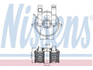 NISSENS 90666 alyvos aušintuvas, automatinė transmisija 
 Transmisija -> Automatinė pavarų dėžė -> Radiatorius
001409061, 001409061A, 001409061