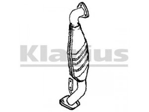 KLARIUS 322297 katalizatoriaus keitiklis 
 Išmetimo sistema -> Katalizatoriaus keitiklis
5462957