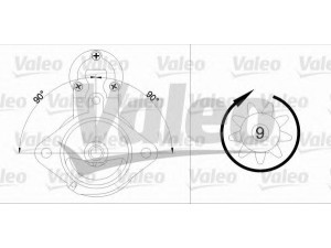 VALEO 436040 starteris 
 Elektros įranga -> Starterio sistema -> Starteris
12 41 1 288 166, 12 41 1 289 520