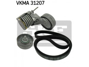 SKF VKMA 31207 V formos rumbuotas diržas, komplektas 
 Techninės priežiūros dalys -> Techninės priežiūros intervalai
032 145 276, 032 145 299 A, 036 145 933 H