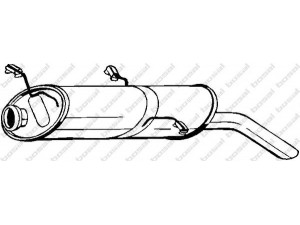 BOSAL 135-763 galinis duslintuvas 
 Išmetimo sistema -> Duslintuvas
1726.98, 1726.99