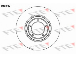 FTE BS3237 stabdžių diskas 
 Dviratė transporto priemonės -> Stabdžių sistema -> Stabdžių diskai / priedai
1117075, 1539549, 5022674, 5022677