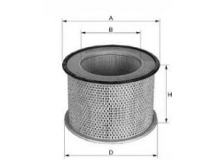 UNIFLUX FILTERS XA1519 oro filtras 
 Techninės priežiūros dalys -> Techninės priežiūros intervalai
50 00 809 894
