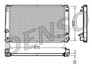 DENSO DRM50052 radiatorius, variklio aušinimas 
 Aušinimo sistema -> Radiatorius/alyvos aušintuvas -> Radiatorius/dalys
1640031420