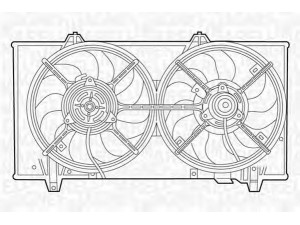 MAGNETI MARELLI 069422415010 ventiliatorius, radiatoriaus 
 Aušinimo sistema -> Oro aušinimas
RF5D-15-025