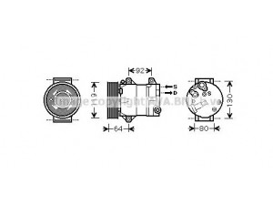 AVA QUALITY COOLING RTAK429 kompresorius, oro kondicionierius 
 Oro kondicionavimas -> Kompresorius/dalys
8200457418, 8200678499, 8200940233