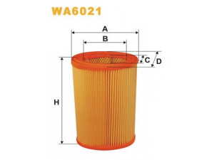 WIX FILTERS WA6021 oro filtras 
 Filtrai -> Oro filtras
1444 VA, 1444A5, 165466F900, 1444 VA