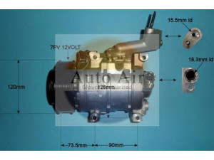 AUTO AIR GLOUCESTER 14-0018 kompresorius, oro kondicionierius 
 Oro kondicionavimas -> Kompresorius/dalys
38800R06G01, 38810R06G01